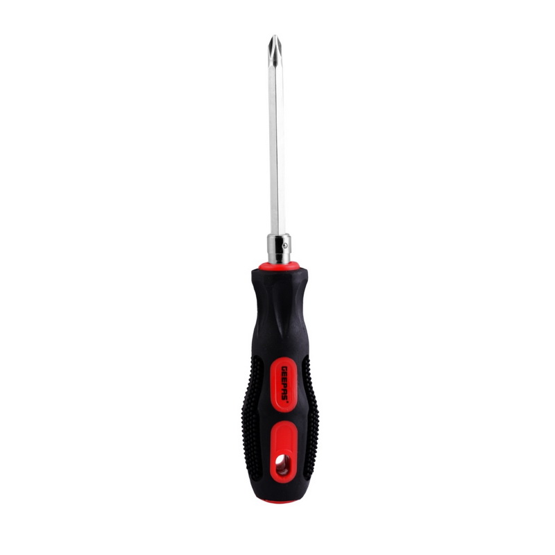 2in1 Screwdriver - Reversible Double Ended Blade | Grip Handle | Highly Durable Stainless Steel | Ideal for Household, Garage, Office, Professional and More