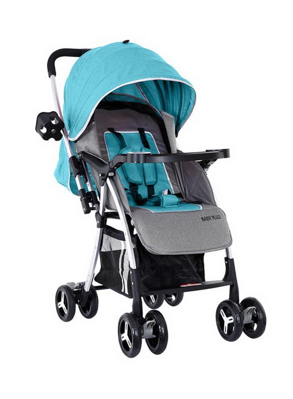 Baby Plus Pram Stroller Foldable And Sunshade Canopy