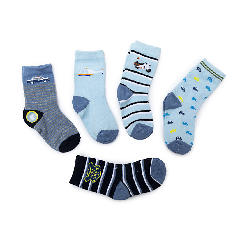 Younglife 3Pair Non-skid Ankle Socks Assorted colour 0-12 month 