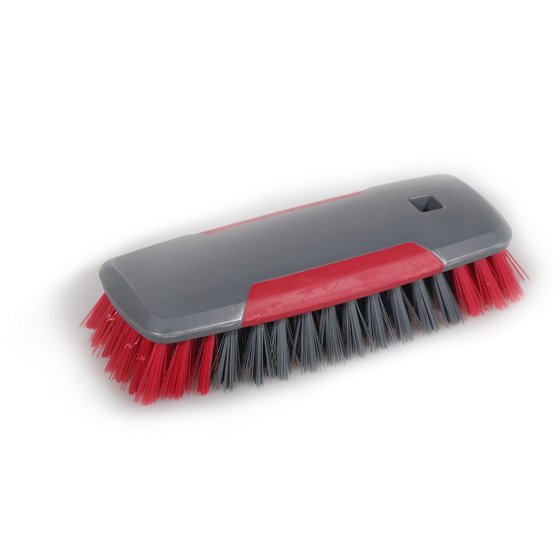 Delcasa DC1600 Cleaning Brush Scrubbing Brush with Stiff Bristles & Non-Slip Grip for Stubborn StainsFloor Scrubbing BrushCarpet Cleaning BrushDeck BrushMultipurpose Cleaning Brush