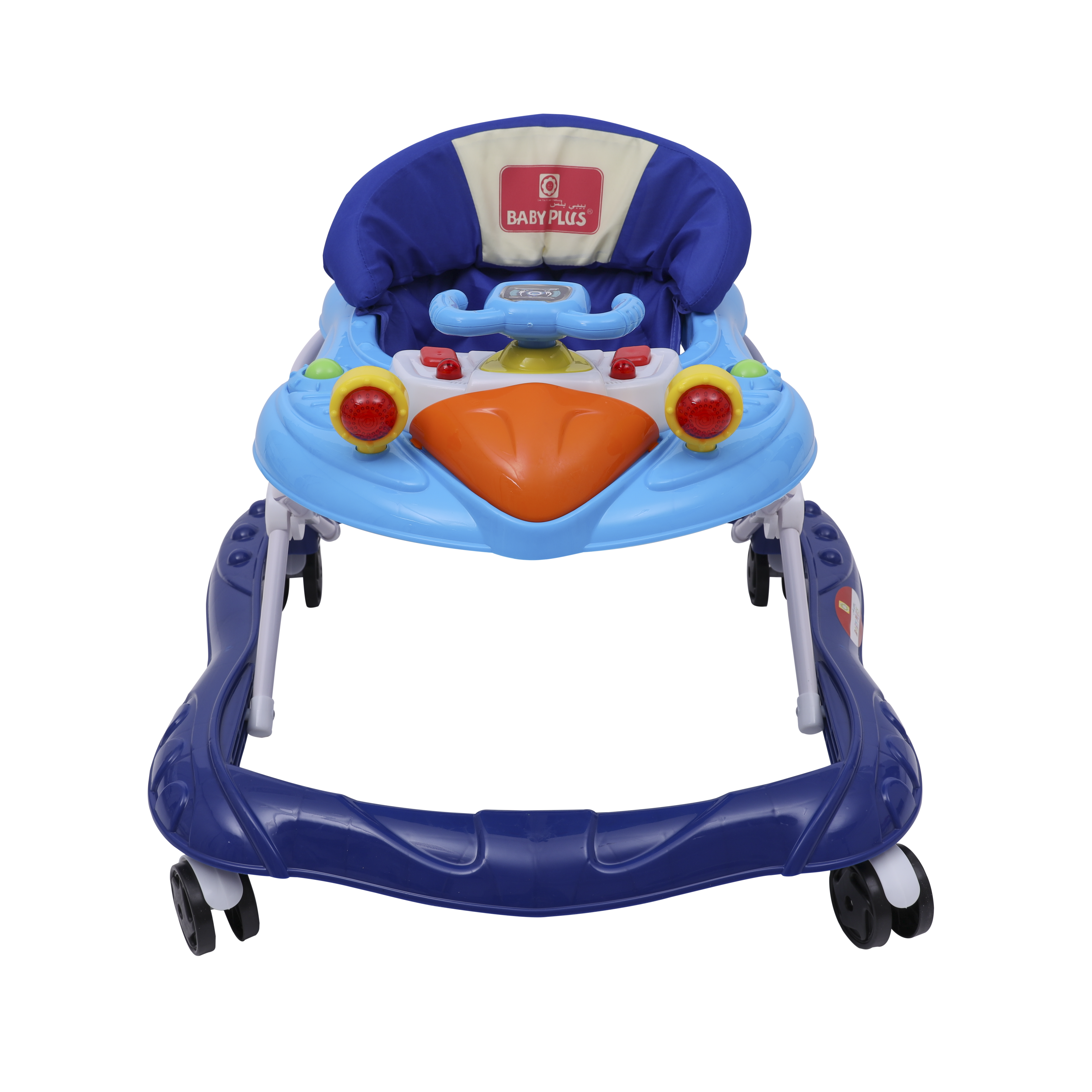 Baby Plus Antirollover Baby Walker 