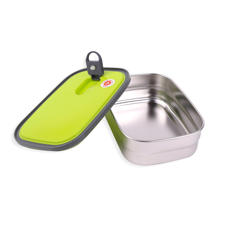 Day N Day Steel Insulated With Steel Lid Lunch Box, Set Of 1, 1000 mL