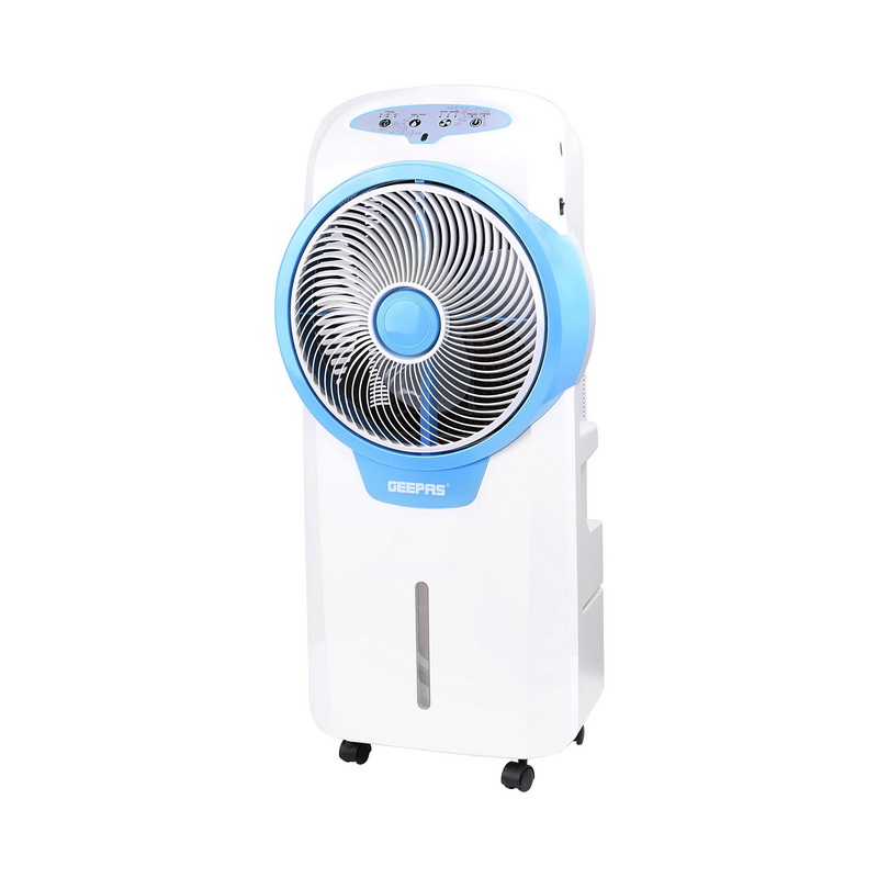 Geepas Rechargeable Air Cooler - Personal Space Cooler for Portable Mini Evaporator Air Cooler | 4Ah Battery with 7 Hours Working | Air Conditioner for Room, Office, Kitchen and More| 2 Years Warranty