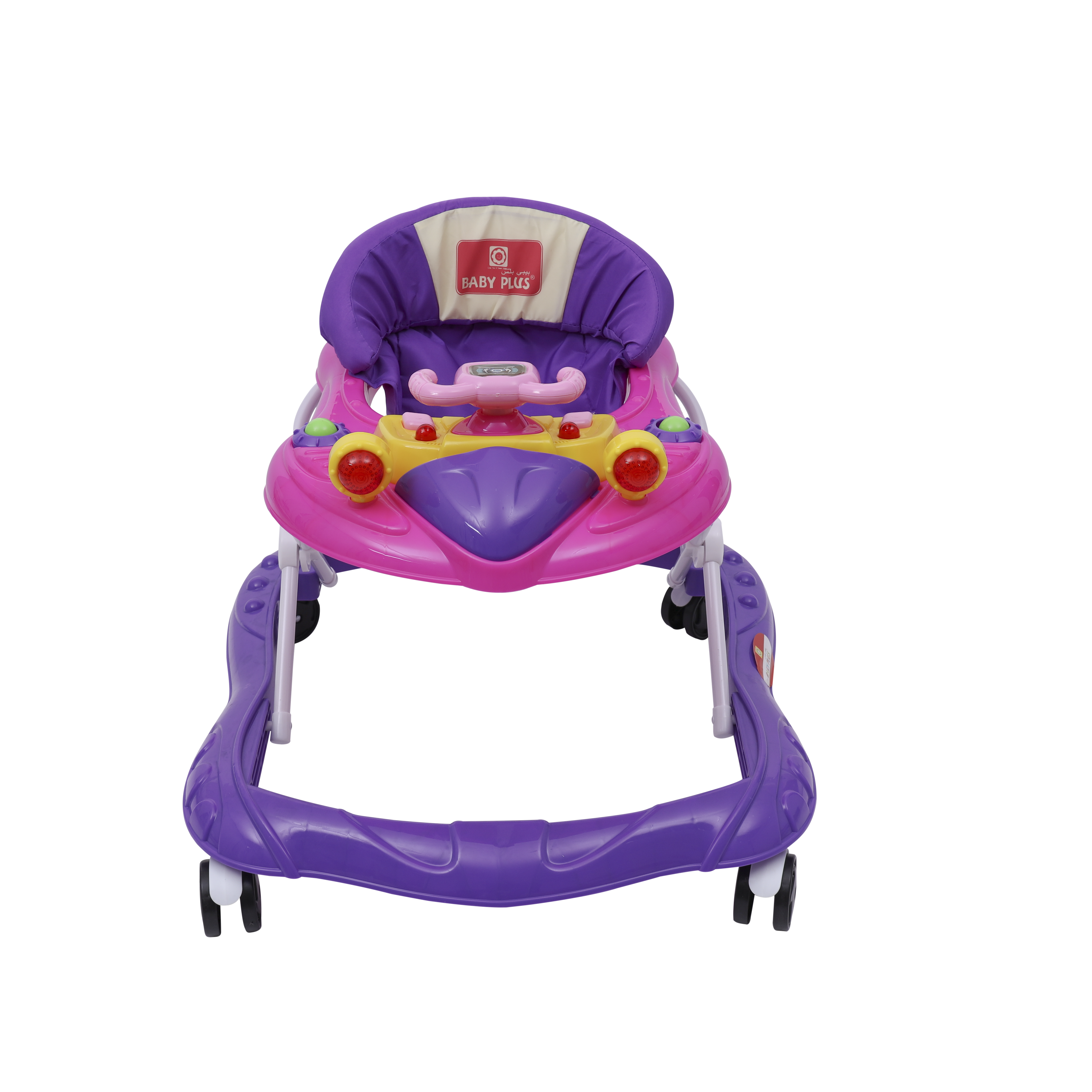 Baby Plus Antirollover Baby Walker 