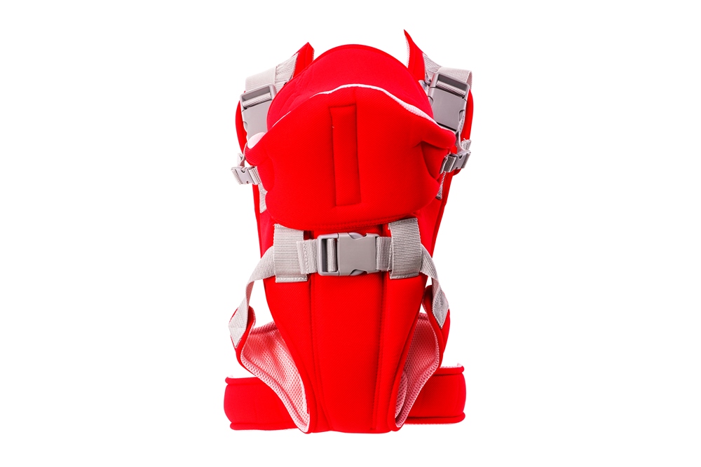 Baby Plus Bp2446 Red & Pink Baby 6In1 Adjsutable Carrier