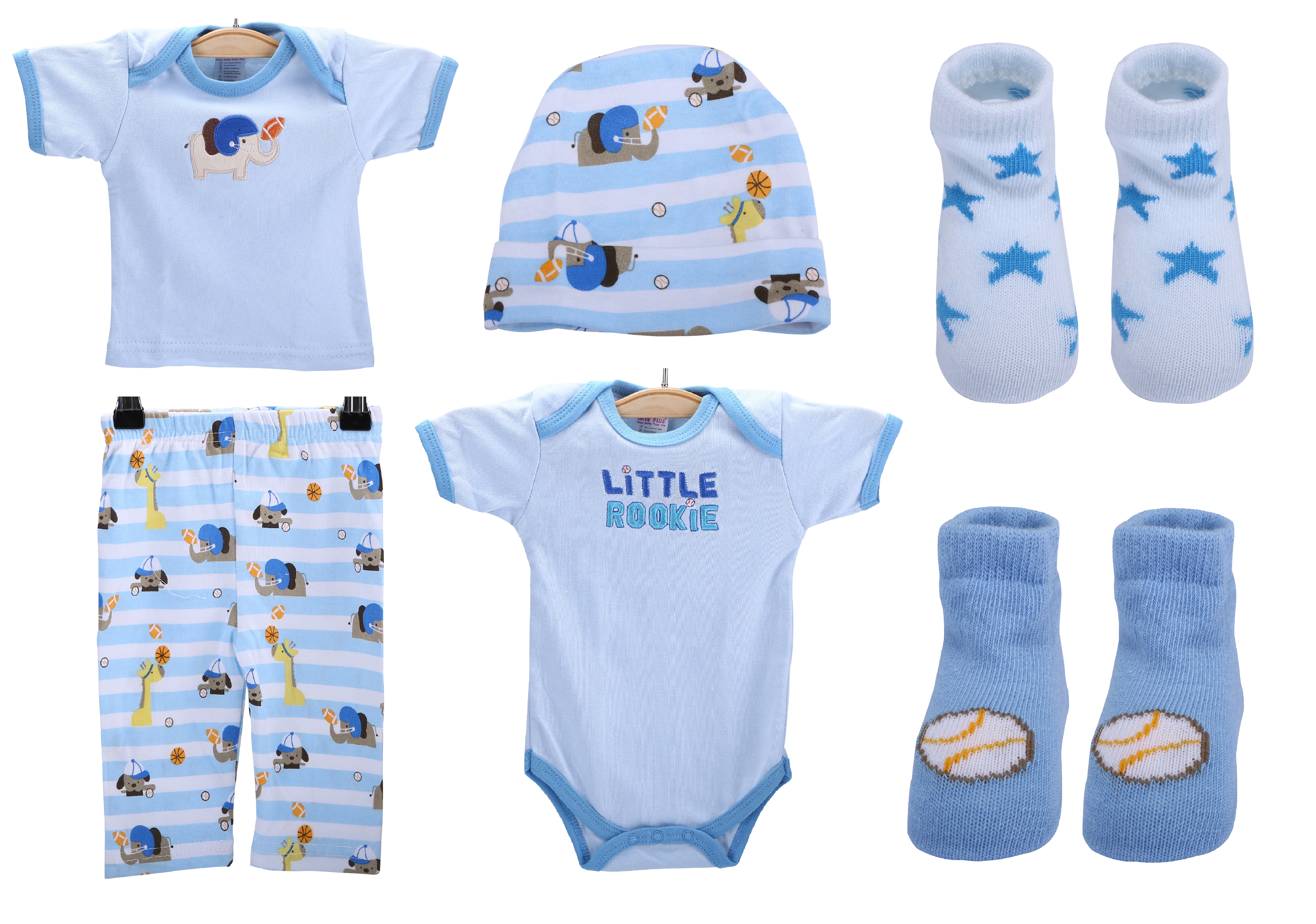 Baby Plus  9Piece Baby Gift Set