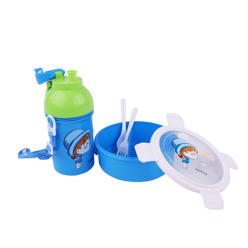 Day-n-day school water bottle 100 ml with lunch box