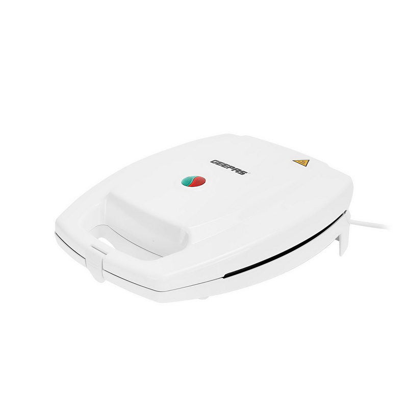 1100W 4 Slice Sandwich Maker - Cooks Delicious Crispy Sandwiches - Cool Touch Handle, Automatic Temperature Control and Non-Stick Plate - Breakfast Sandwiches & Cheese Snack | 2 Years Warranty