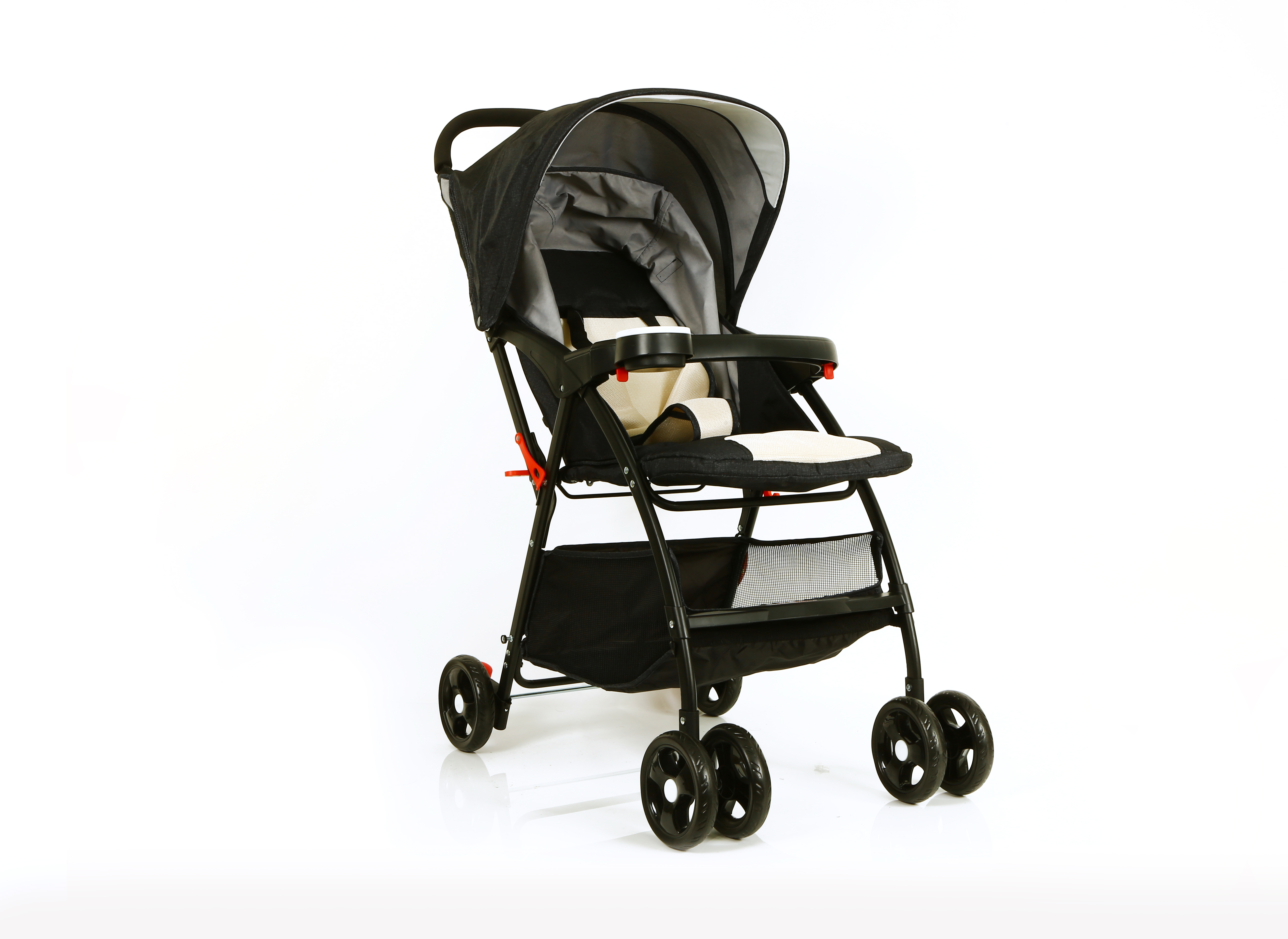 Baby Plus Baby Stroller  Blackgrey
