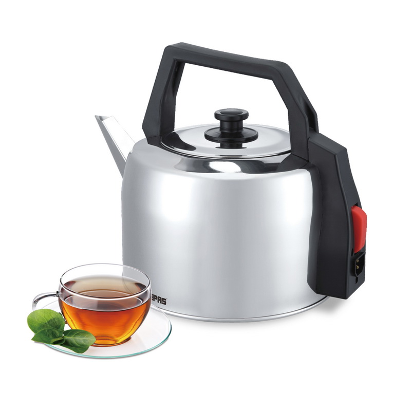 Geepas GK9892 3L Stainless Steel Electric Kettle - Portable Detachable Power Cord Fast Boil Quiet for General Use, Stainless Steel Body | Auto Off & Boil Dry Protection | Ideal for Tea, Coffee, & Wate
