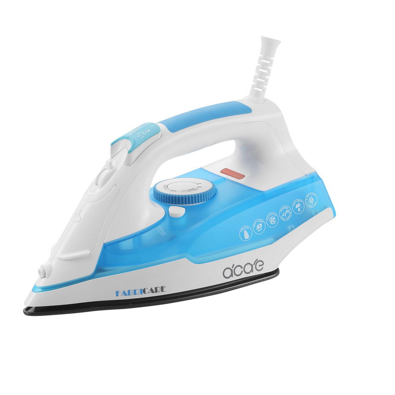 Geepas GSI7809 2400W Steam Iron - 2 in 1 Dry & Steam Iron for Crisp Ironed Clothes | 5 Modes Temperature Control, Non-Stick Soleplate & 240ml Tank | Steam Generator, Spray & Steam Function | 2 Years W