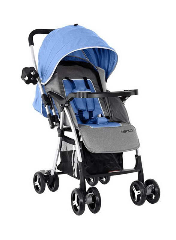 Baby Plus Pram Stroller Foldable And Sunshade Canopy