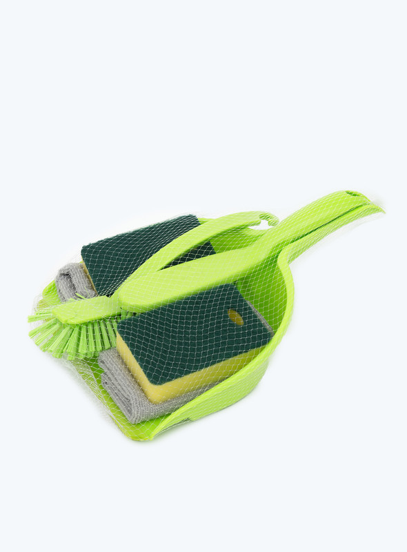DAY N DAY Dustpan SetGREEN34*20*6plastic500kilogram