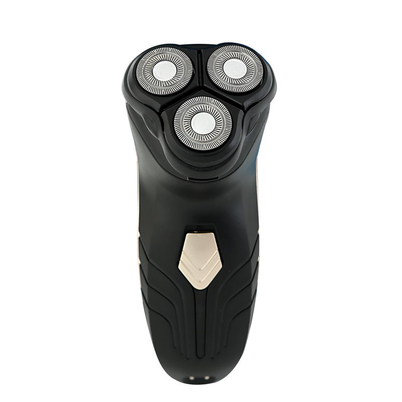 Geepas GSR8681 Electric Shaver - Triple Floating Blades Safe Face Care Beard Trimmer Shaving Machine | Rechargeable Waterproof Cordless Men's Rotary Shavers with Pop-up Trimmer | Charge & ON/OFF Indic