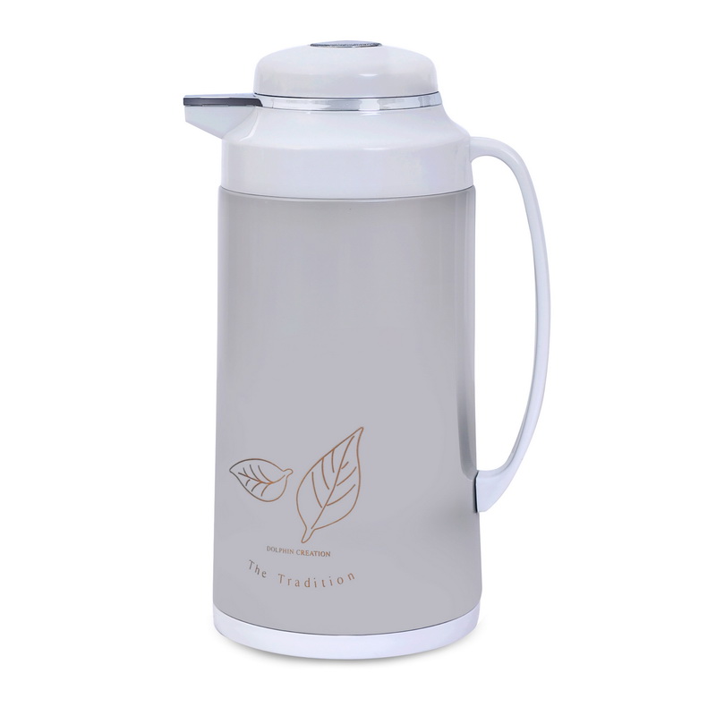 1.9 Litre Sienna Vacuum Flask - Heat Insulated Thermos for Keeping Hot/Cold Long Hour Heat/Cold Retention, Multi-Walled, Hot Water, Tea, Beverage | Ideal for Social Occasion & Outings (Grey)