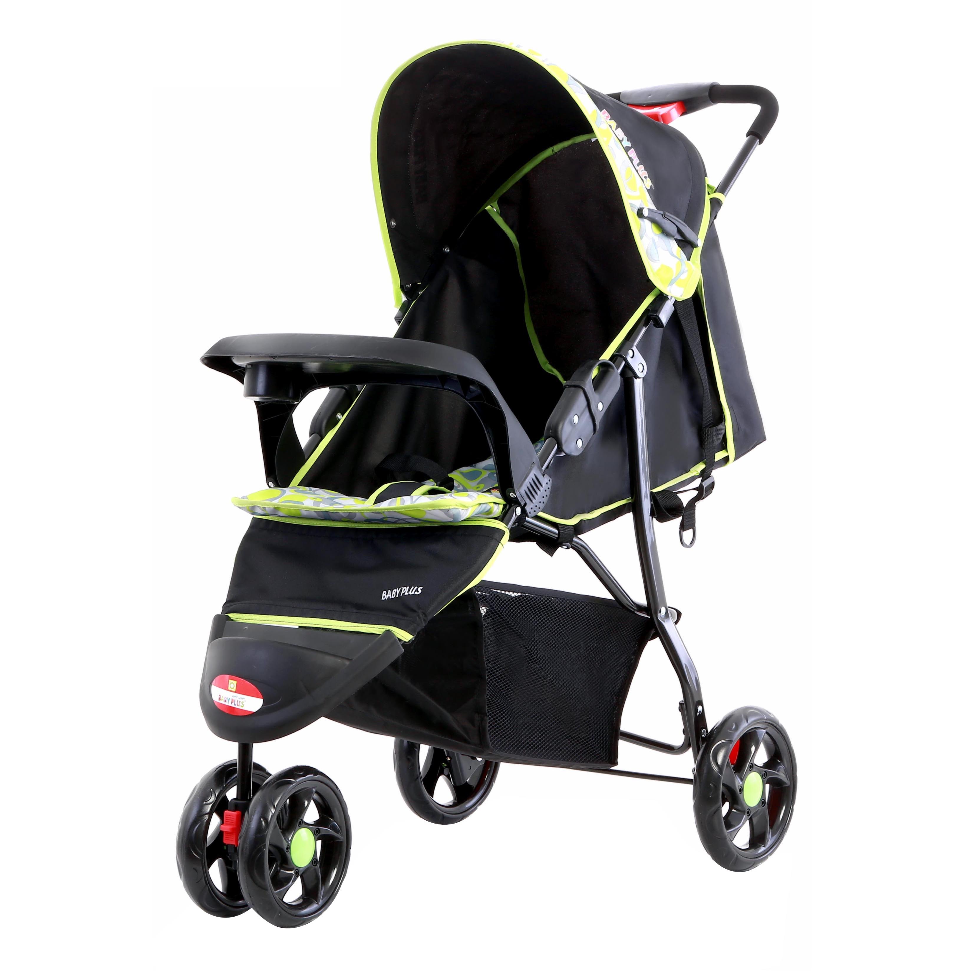 Baby Plus Baby Stroller  Blackgreen 
