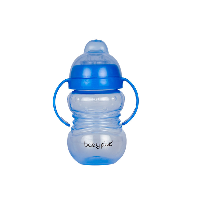 Baby Plus 2 Handle Cup with Silicone Spout 400ml/6MONTH Bpa free 
