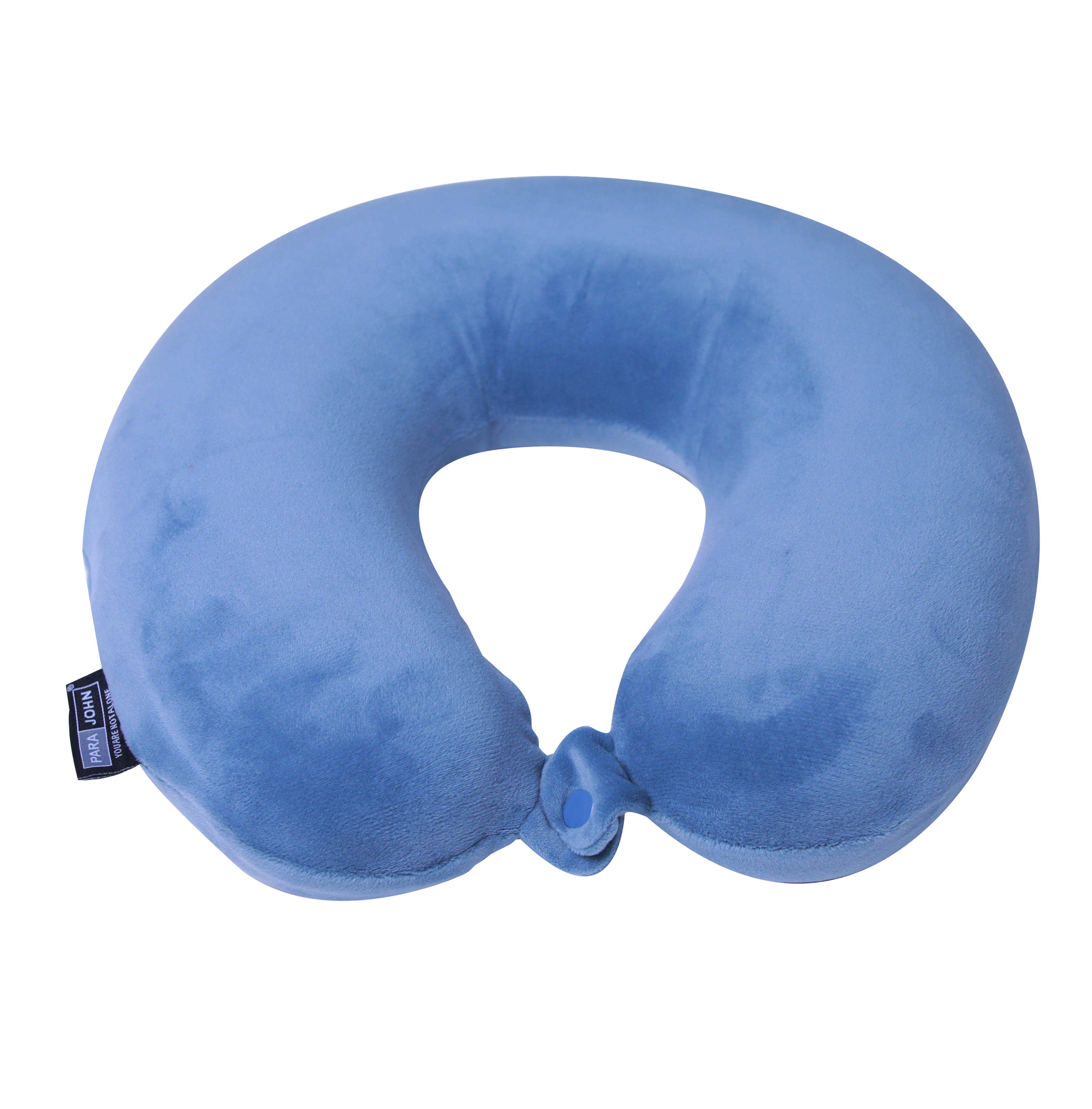 Parajohn Inflatable Neck Pillow - Lightweight Travel Pillow - Portable U Shape Neck Support Cushion for Camping, Hiking, Office Nap, Home, Car, Travel Airplane, Train and Bus (Dark Blue)