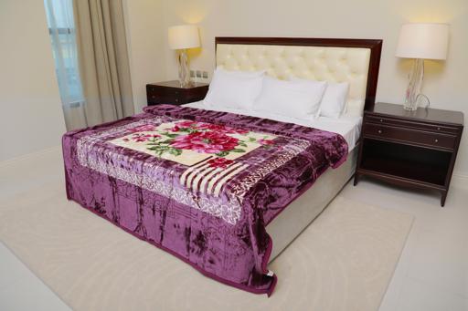 Parajohn 2 Ply 1 Side Embossed Raschel 2020 Blanket 200x240