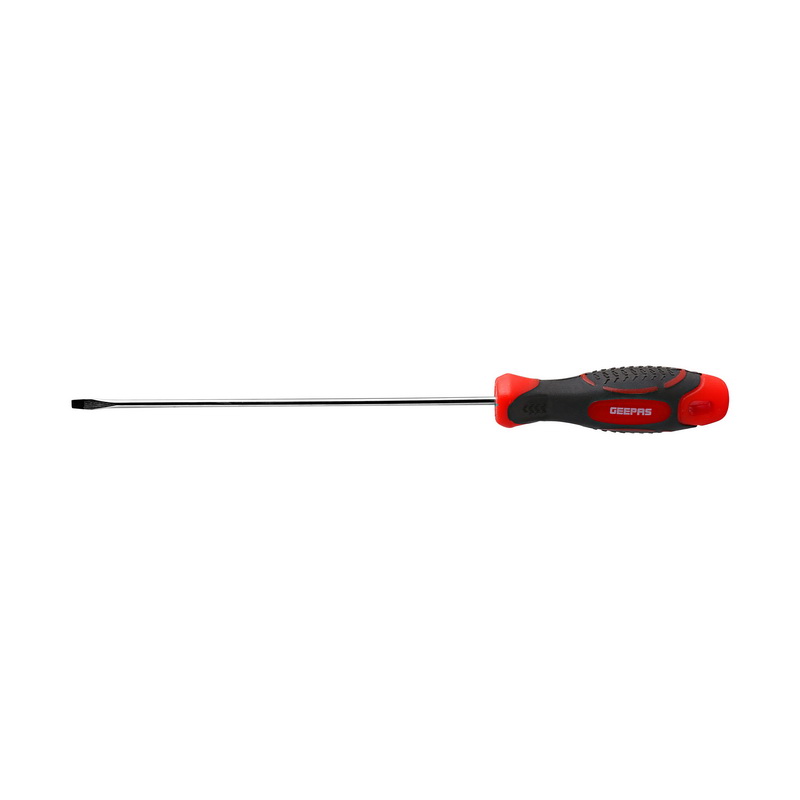 Precision Screwdriver - Slotted Screwdriver with Soft Grip Rubber Insulated Ergonomic Handle - CR-V Build, Magnetic Tip and Hanging Hole for Easy Carry | Repair Tool, Long Reach, General Tools for DIY