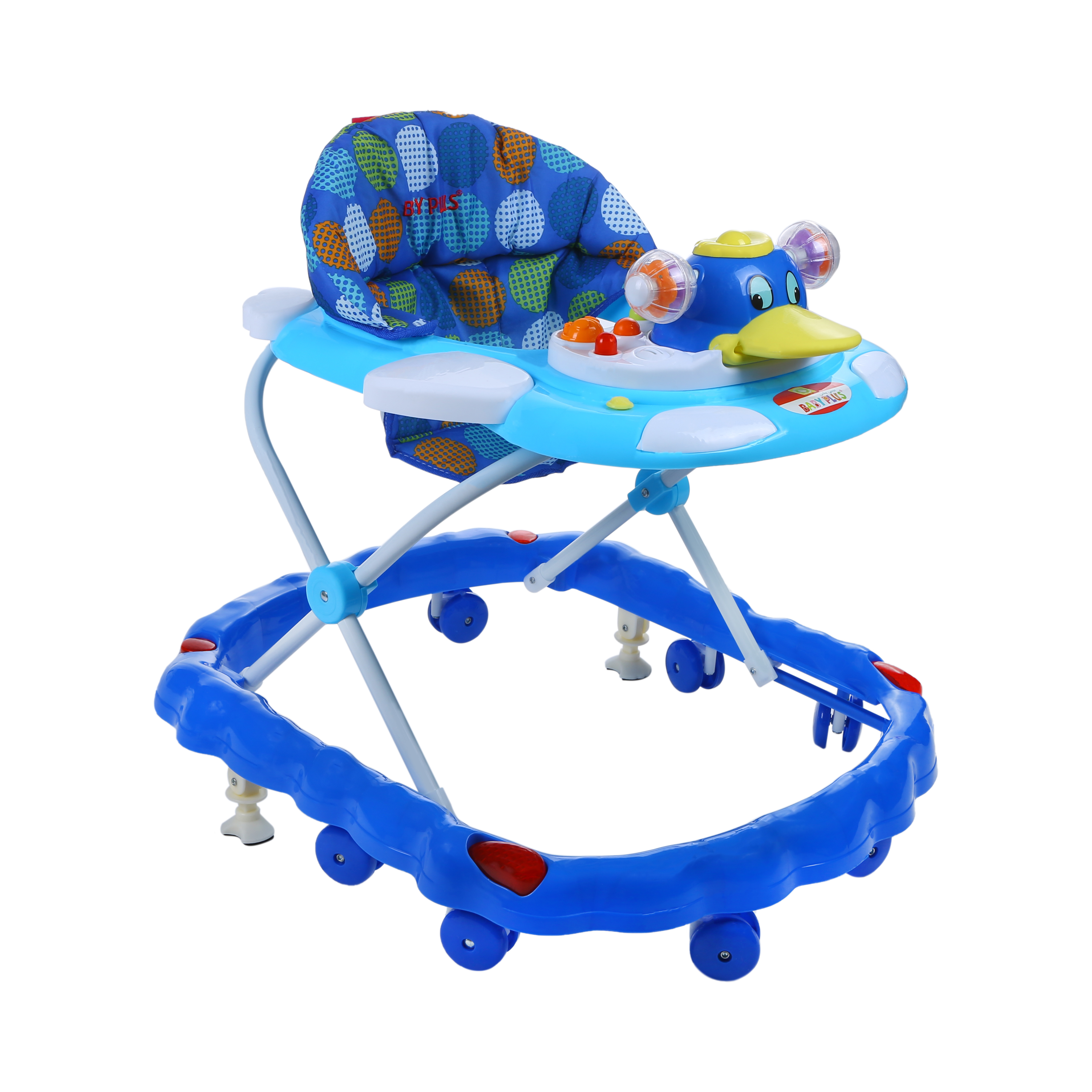 Baby Plus 8Wheel Baby Walker Blue