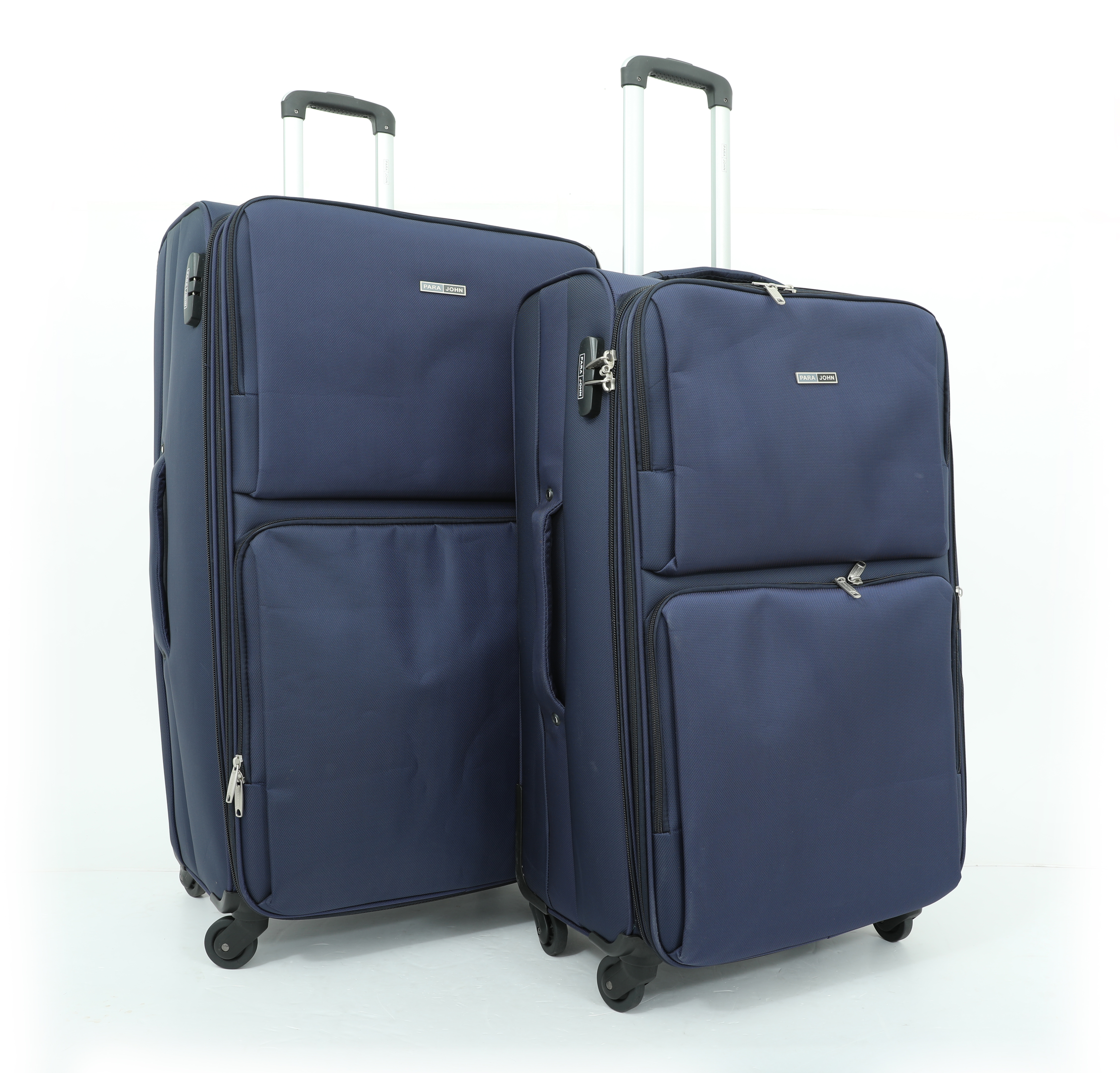 Parajohn Travel Luggage Suitcase Set of 2 - Trolley Bag, Carry On Hand Cabin Luggage Bag – Lightweight Travel Bags with 360° Durable 4 Spinner Wheels - Hard Shell Luggage Spinner (28’’, 32’’)Blue