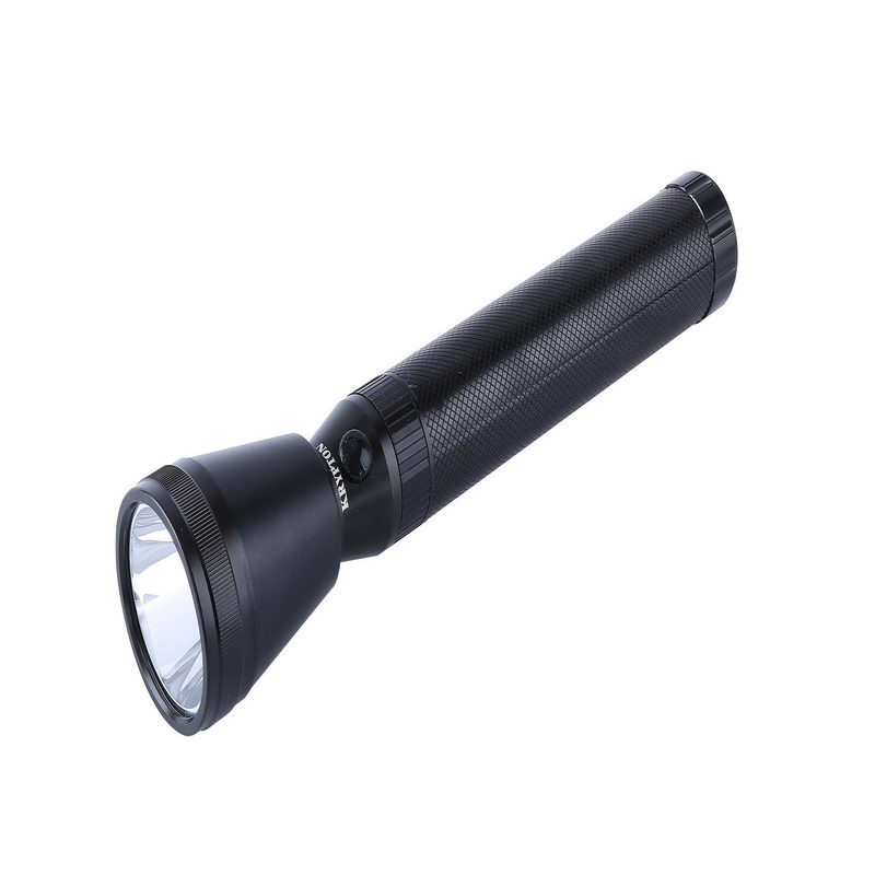 Rechargeable LED Flashlight - High Power Flashlight Super Bright CREE LED Torch Light - Built-in 3000mAh Ni-Cd Battery, USB Charging - Powerful Torch for Camping Hiking Trekking