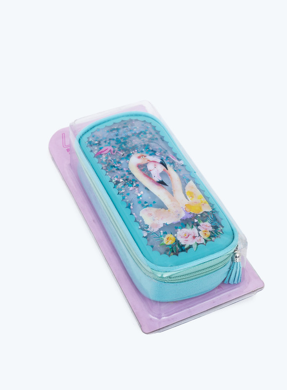 Day N Day- School Pencil Case Color Canvas Stretch Double Layer Large Capacity Pencil Box Pencilcase Kids Stationery ,most fasionable and attractive style.