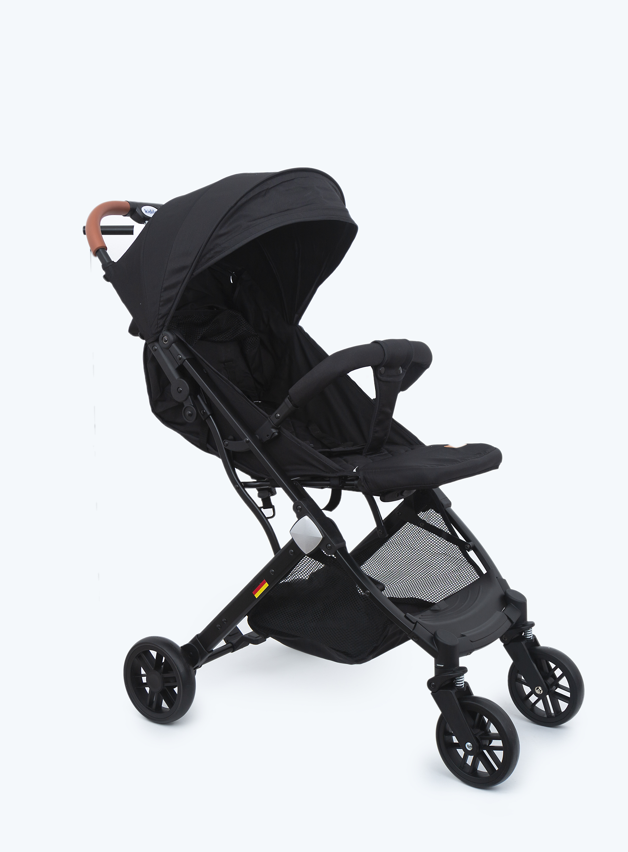 Baby Plus Portable Baby Standard Stroller Black