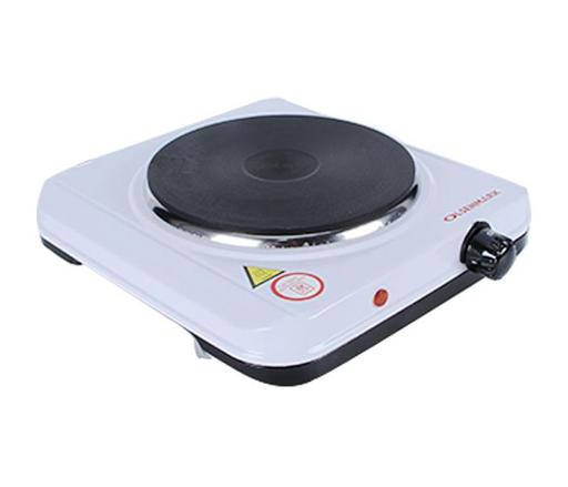Single Burner Electric Hot Plate - Operating indicator light: On/Off - Heat operation - Over heat protection - Auto-thermostat control - Power(watt): 1200 - Single plate Size(mm): 180