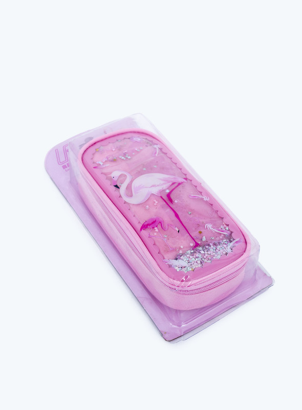 Day N Day- School Pencil Case Color Canvas Stretch Double Layer Large Capacity Pencil Box Pencilcase Kids Stationery ,most fasionable and attractive style.