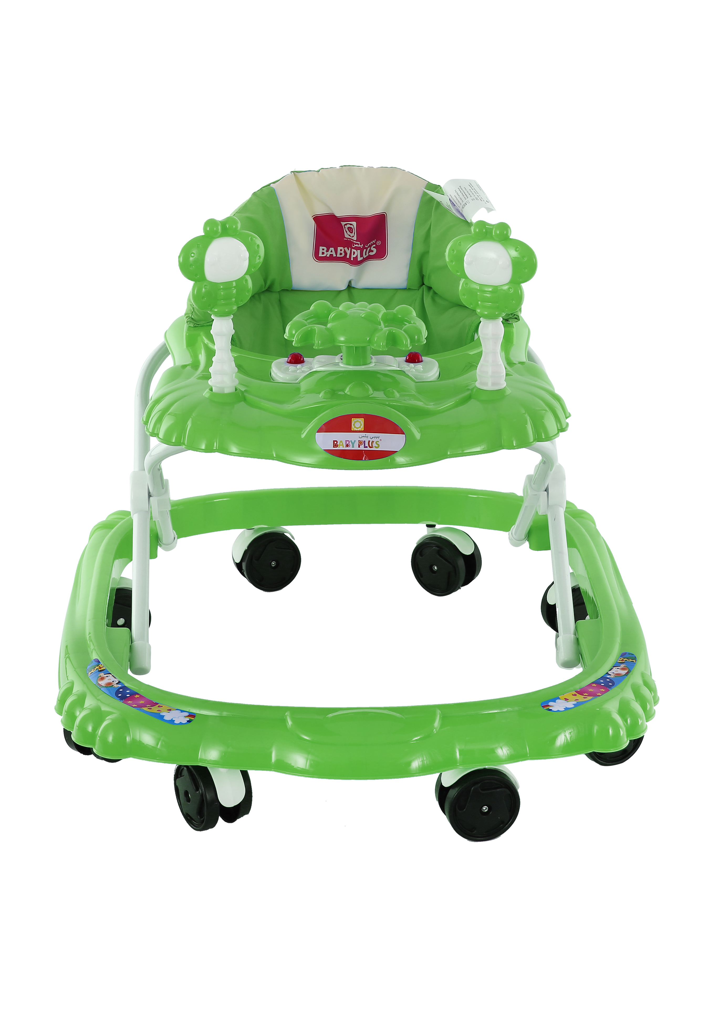 Baby Plus Adjustable Swivel Wheels  Baby Walker 