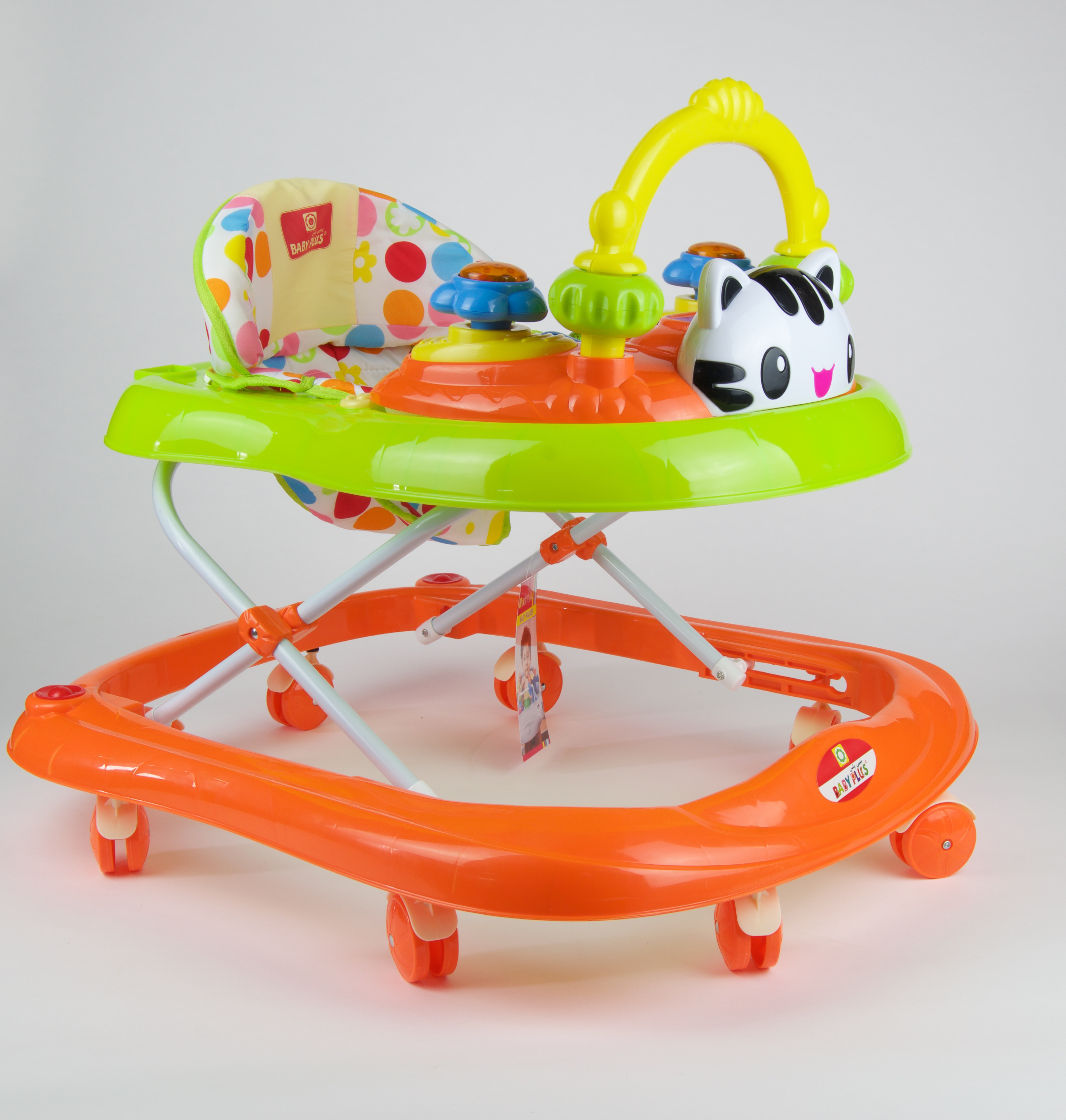 Baby Plus Baby Walker For Unisex  Bp8292  Orange And 