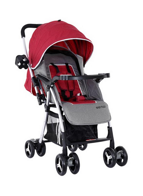 Baby Plus Pram Stroller Foldable And Sunshade Canopy