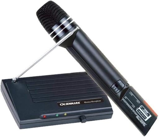 Wireless Microphone - VHF of 260MHz - Clear Communication - Portable - Lightweight - Multifunctional - Quartz Crystal Oscillation Circuit - Steady Frequency