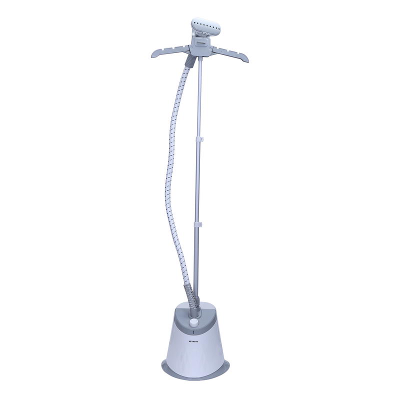 1800W Garment Steamer, 1.6 L Professional Heavy Duty Hanging Clothes Steamer, 46 min of Continuous Steam, Level Steam Adjustment, Height Adjustment