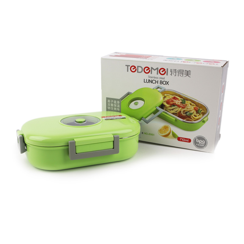 Day N Day Steel Insulated With Steel Lid Lunch Box, Set Of 1, 1000 mL