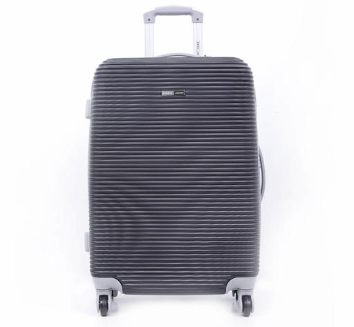 Parajohn PJTR3045 ABS Hard Trolley Luggage, Black 24 Inch