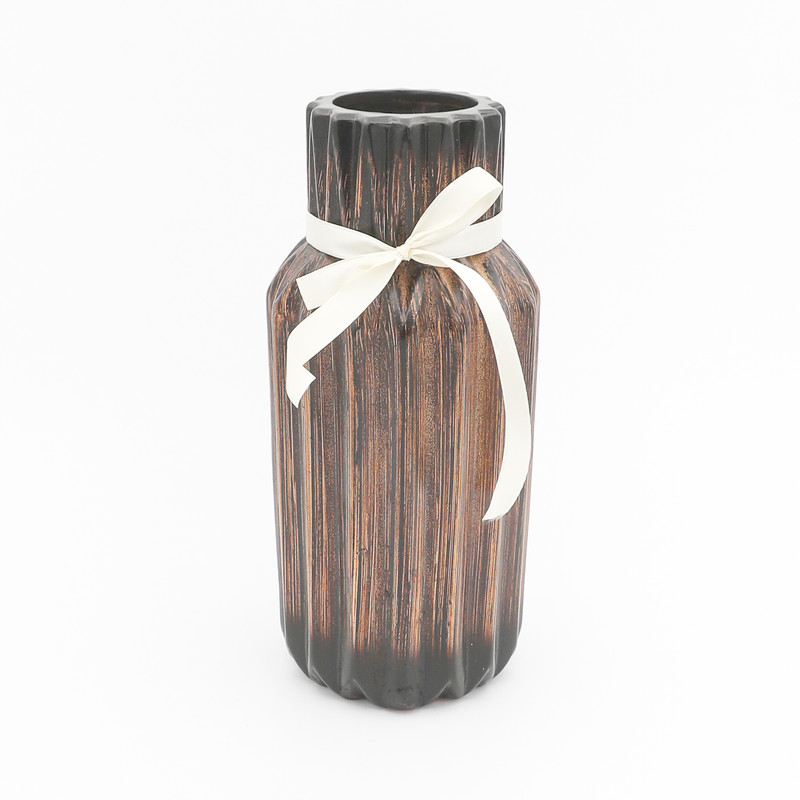 DAY N DAY Flower  ceramic vase   can accent your home or office for the right decor with or without floral or greenery additions 