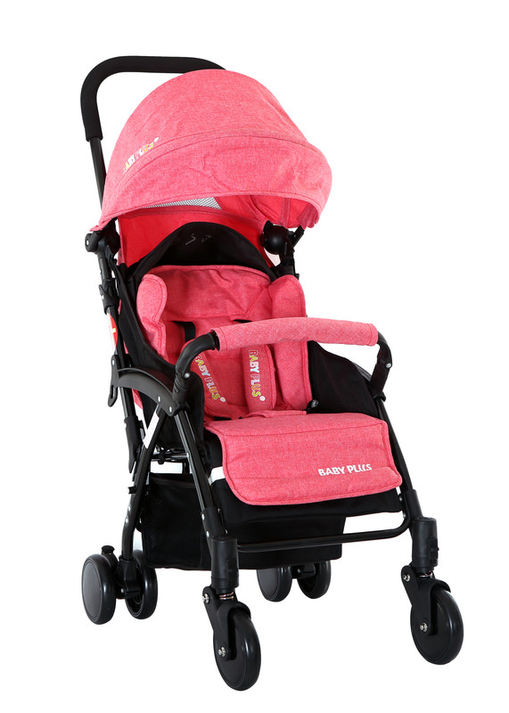 Baby Plus Bp8307 Pink Stroller Cum Pram
