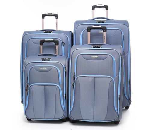 Abraj 4 Pieces Soft Trolley Luggage Bags Set