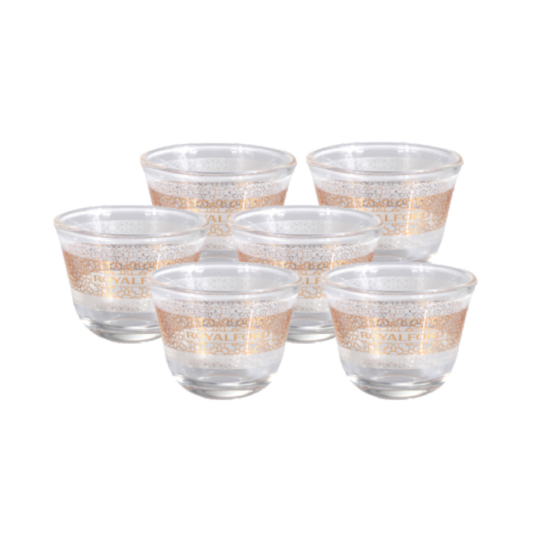 6 Pcs Lira Royal Cawa Cup Set
