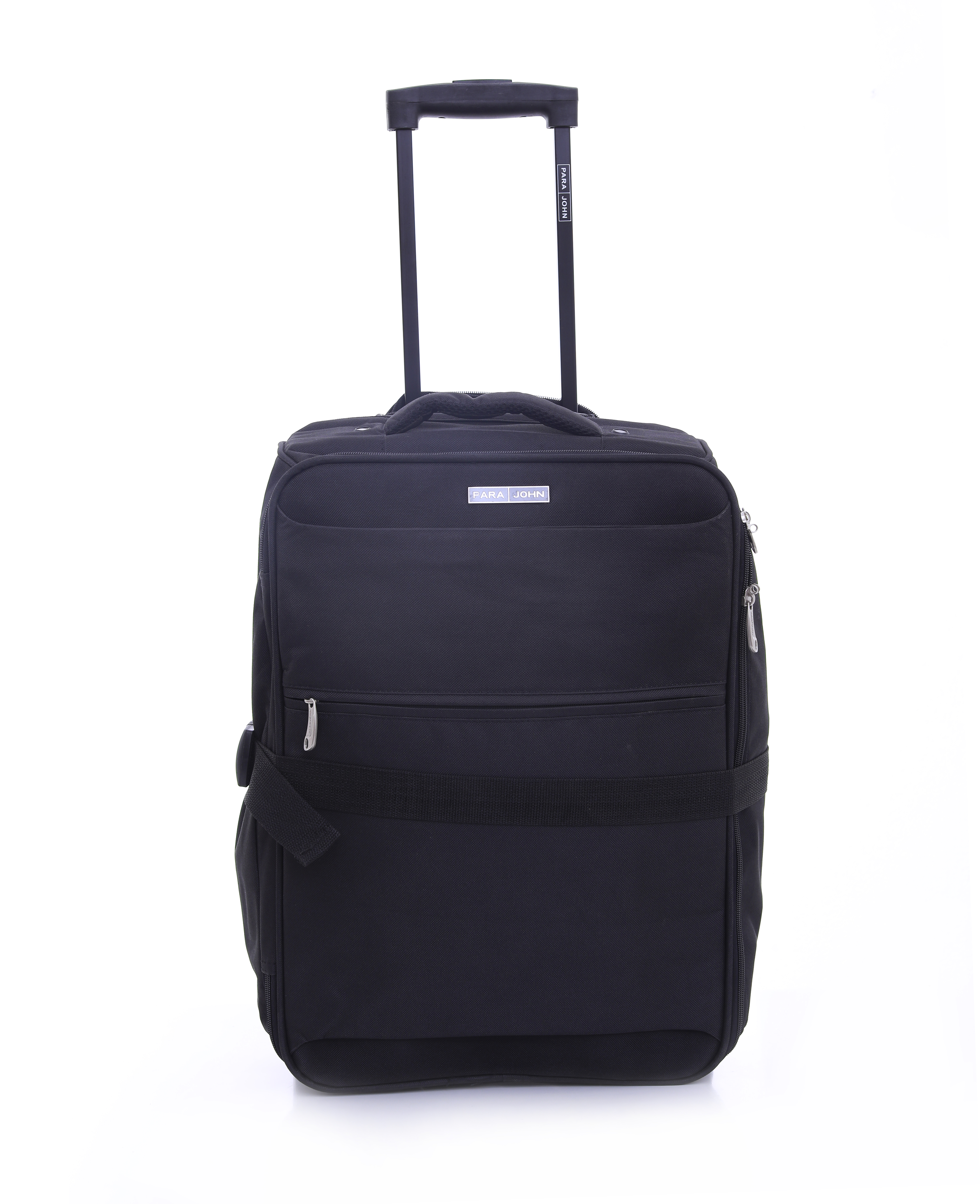 Parajohn Travel Luggage Suitcase Piece of 1 - Trolley Bag, Carry On Hand Cabin Luggage Bag - Lightweight Travel Bags with 360 Durable 4 Spinner Wheels - Hard Shell Luggage Spinner - (20'')
Black