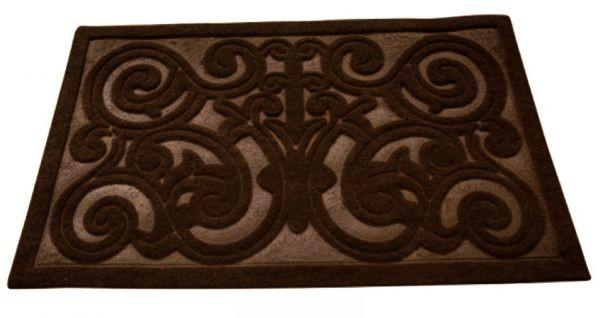 Royalford RF4953 Rubber Mat - Home, Shop Outdoor Rubber Entrance Mats Anti Fatigue None Slip Indoor Safety Flooring Drainage Door Mat | Ideal for Garage, Terrace, Laundry Room, Entryway & More