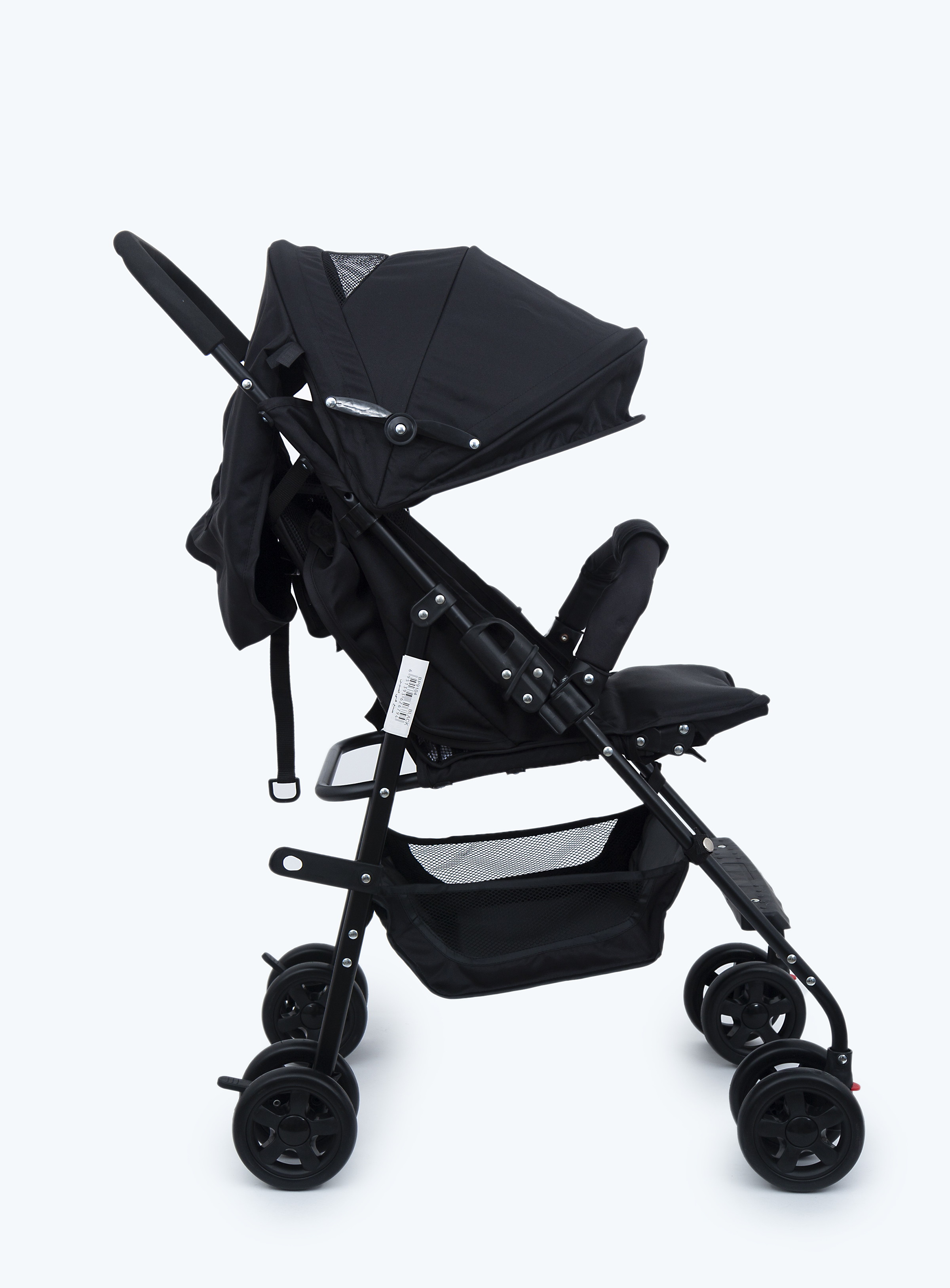 Baby Plus Portable Baby Standard Stroller Black