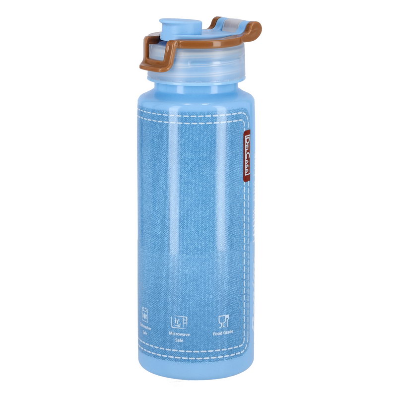 Delacas DC1032 800 ML Denim Water Bottle - Stainless Steel Water Vacuum Bottle Flask Thick-Walled for Outdoor Sports Hiking Running Flask, Bottle for Hot & Cold