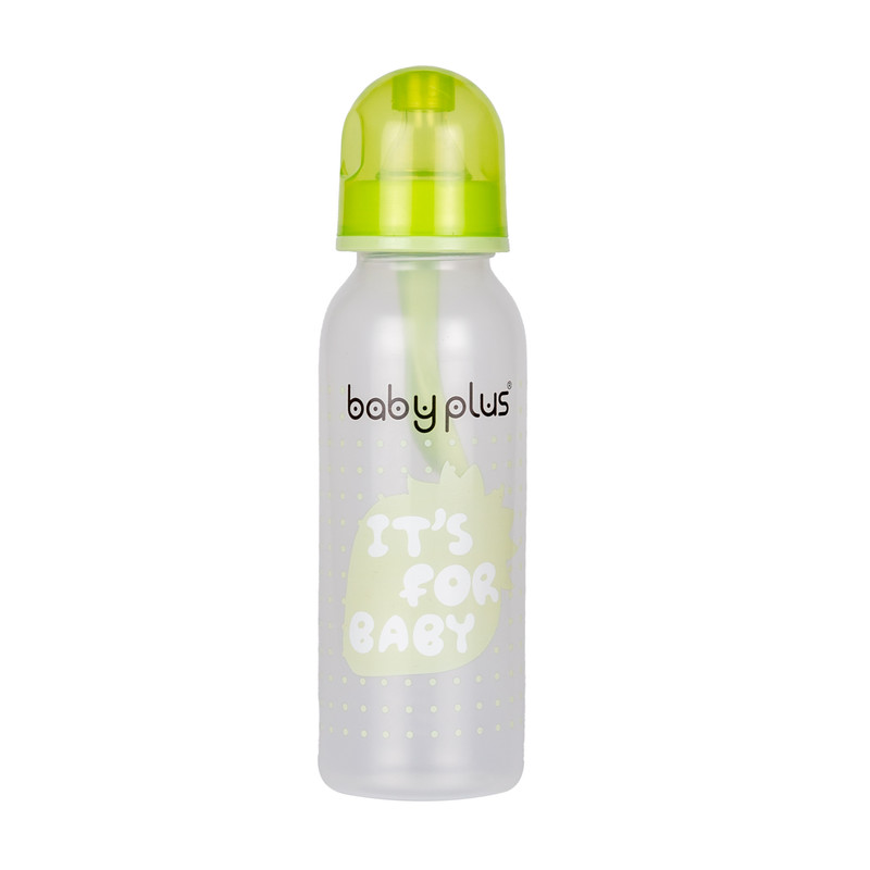 Baby Plus Standard Neck Feeding BottleSuper soft 250 ML/8OZ