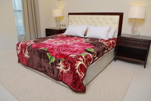 Parajohn 2 Ply 1 Side Embossed Raschel 2020 Blanket 200x240