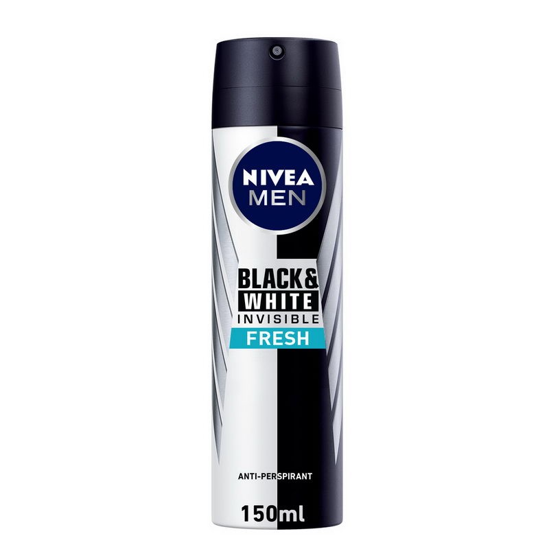 Nivea Deo Spray Blck&Wht Fresh Men 150Ml