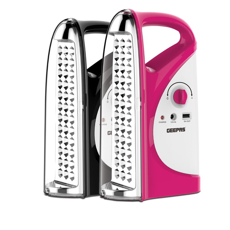 2 in 1 Rechargeable Emergency LED Lantern with USB Mobile Charging Output | 2 Years Warranty